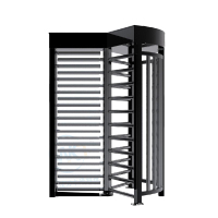 高档烤漆转闸 全高旋转闸不锈钢人行防尾随门小区车站安检烤漆通道闸机门禁系统 ZZ-010