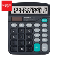 齐心 C-837C 中台太阳能计算器12位