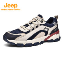 Jeep吉普徒步鞋男户外运动鞋男士防撞缓震耐磨跑步鞋防滑登山鞋男P311091286