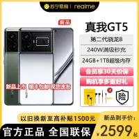 realme真我GT5 流银幻镜 16GB+512GB 全网通5G 电竞游戏手机