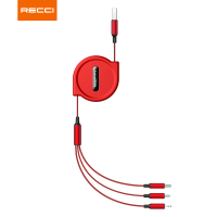 锐思(Recci)伸缩三合一充电线雷霆系列RTC-T08
