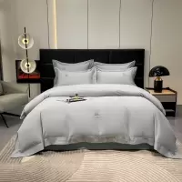 悠梦嘉居 120支奢华磨毛床品四件套YJ-1327 银河灰200x230cm
