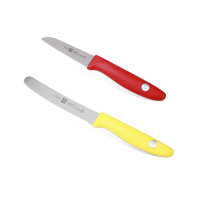双立人(ZWILLING)德国 彩色刀具2件套(蔬菜刀+水果刀) 32874-006