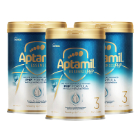 [3罐装]爱他美(Aptamil)爱他美奇迹白罐[亲熠]适度水解低敏益生菌幼儿奶粉3段1-3岁900g[27年4月]