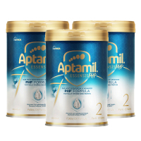 [3罐装]爱他美(Aptamil)原装进口 ESSENSIS 爱他美奇迹白罐 适度水解婴儿配方奶粉 2段[27年2月]