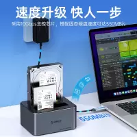 企采严选 移动硬盘盒底座3.5/2.5英寸SATA机械固态通用Type-C3.2台式笔记本电脑ssd外置盒子