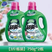 嘉创优品 超超能洗衣液薰衣草香味持久除菌瓶装 750g*2瓶