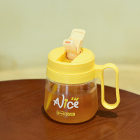 BEANBE ANLOVE创意炫彩奶思玻璃杯600ml