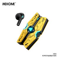 WEKOME 先锋机甲三代蓝牙耳机(黄色)VB06