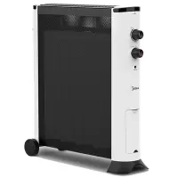 美的 HPW21M1 取暖器 家用电暖器节能省电电暖气加湿无光防烫电热膜速热可移动电暖器电热膜