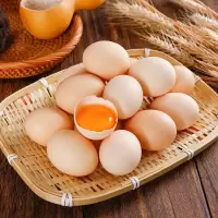 [西沛生鲜]新鲜虫草鸡蛋 30枚装 农家散养新鲜正宗草鸡蛋笨柴鸡蛋孕妇月子蛋整箱禽蛋