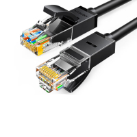 六类网线 千兆高速宽带线 CAT6类家用电脑网络工程监控线 8芯双绞成品跳线 5米 黑色20162