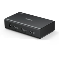 HDMI2.0分配器 一分二4K60Hz 一进二出高清视频分屏器 笔记本电脑电视盒子接电视显示器投影仪同屏显示