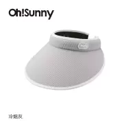 ohsunny-暮光系列-女士蛋糕遮阳帽 冷烟灰(H)