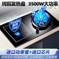 欢呼好太太[铜盘铜线]气电两用燃气灶灶具 双眼灶煤气灶双眼灶气电灶3500W电磁炉打火灶左电右气 天然气灶A020-2