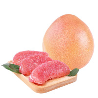 [好吃的柚子]福建平和三红柚 富含胡萝卜素维生素 鲜嫩爽口