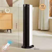 美的 HFY20B 取暖器 冷暖两用风扇电暖气家用低噪电暖器办公室立式电暖器