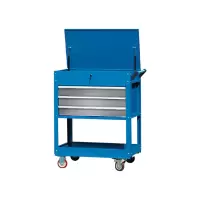 宝合(BOOHER)重型五金工具车多功能重型工具柜3带翻盖维修工具车688x460x890MM