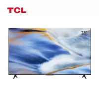 TCL 75G60E 75英寸 电视 (计价单位:台) 2+16GB 全面屏网络液晶电视 黑色(H)
