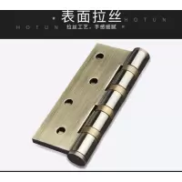山水(SANSUI) 合页五金铰链平开合页不锈钢PH02(1片)本色