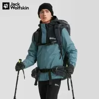 Jack Wolfskin狼爪冲锋衣男秋冬户外防风防水透气保暖抓绒内胆冲锋衣三合一