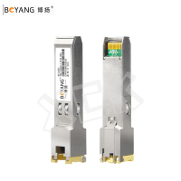 博扬SFP+光转电口模块万兆 BY-10GE1光电转换模块(30m,RJ45)适配华为交换机SFP+10000BaseT