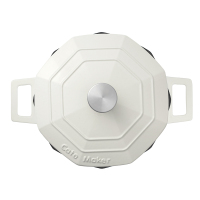 卡特马克(Cate-Maker)八角珐琅锅(白色GYL-BJFL22TB)