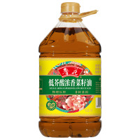 鲁花 香味家族低芥酸浓香菜籽油5L