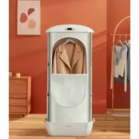 美的(Midea)全自动挂烫机家用熨烫机衣物护理机 衣服蒸汽除皱机 折叠式杀菌烘干机干衣机MHJ90-01QUW