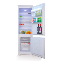 嵌入式冰箱对开门双门家用超薄隐藏橱柜镶嵌内置内嵌式直冷