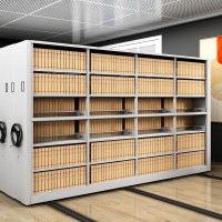 中伟密集架钢制移动密集柜档案柜手摇式文件柜一列2组每立方单价