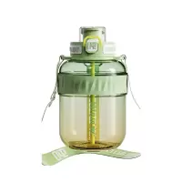 BOTTLED JOY 渐变色COOL吨吨1100ML 嫩绿黄