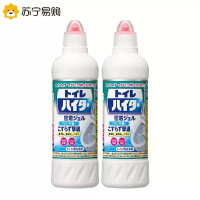 日本花王马桶洁厕清洁剂免刷洗强力除垢去臭卫生间洁厕剂2瓶装