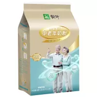 蒙牛铂金中老年高钙配方奶粉400g/袋补钙营养早餐冲饮小条装