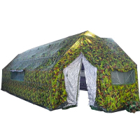 雷扬大型网架帐篷 框架指挥所卫生帐篷 37平 款式三