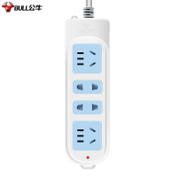 公牛(BULL) 新国标插座/插线板/插排/排插/接线板/拖线板 GN-102-6位全长1.8米