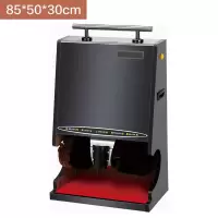 全自动擦鞋机家用感应擦鞋器商用酒店大堂宾馆立式电动刷鞋器 黑金