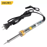 得力 电烙铁 外热式调温电烙铁尖头 温控焊接工具60W DL8820