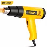 得力 热风枪 工业电热吹风机 热风筒 电烤枪 收缩膜烘枪2000W DL391202