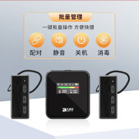 比西特 无线讲解器挂耳讲解器导游讲解系统 6101R非入耳式 1发射+40接收套装