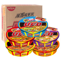 日清 UFO飞碟炒面 虾仁炒面风味12碗(整箱)(10件起售)