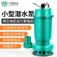 宇翔污水泵50WQD10-10-0.75手提式便携潜污泵 750w/10m扬程/流量10m³/220V 单位:1台