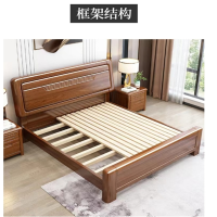 舜灏 SH-KJJG-1.5 框架结构床 带床垫 两个床头 1.5米(单位:张)