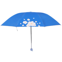 天堂伞 花沁蜜语防晒防紫外线晴雨伞30995ELN(57cm*8K)