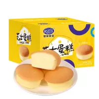 港荣蒸蛋糕 芝士味早餐面包蛋糕糕点办公室零食整箱 芝士味420g*2箱