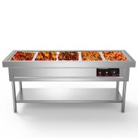 电热饭盒 保温台立式分餐台 LC-GAST005 5大格保温餐车+5个大盒