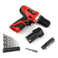 赛拓 工具箱多功能家用12V锂电钻9718