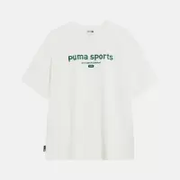 彪马(PUMA)旗舰男装女装2023新款运动服休闲短袖T恤624702 62470265白色 M