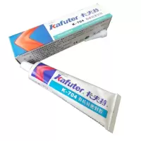 卡夫特 K-704 有机硅密封胶 单组份室温固化硅橡胶 电子胶 白色 45克/支