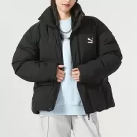 彪马彪马(PUMA)男装女装2023新款运动服休闲羽绒服62360062360001黑色S_8024
